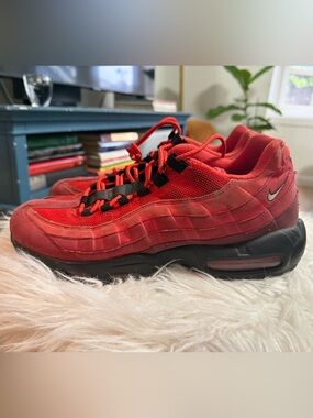 Nike Air Max 95 OG "Habanero Red" Black (2019) - Size 11